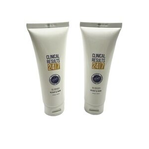 (2) Clinical Results 24/7 3D Renew Scalp & Hair 4 fl oz SEALED USA Made